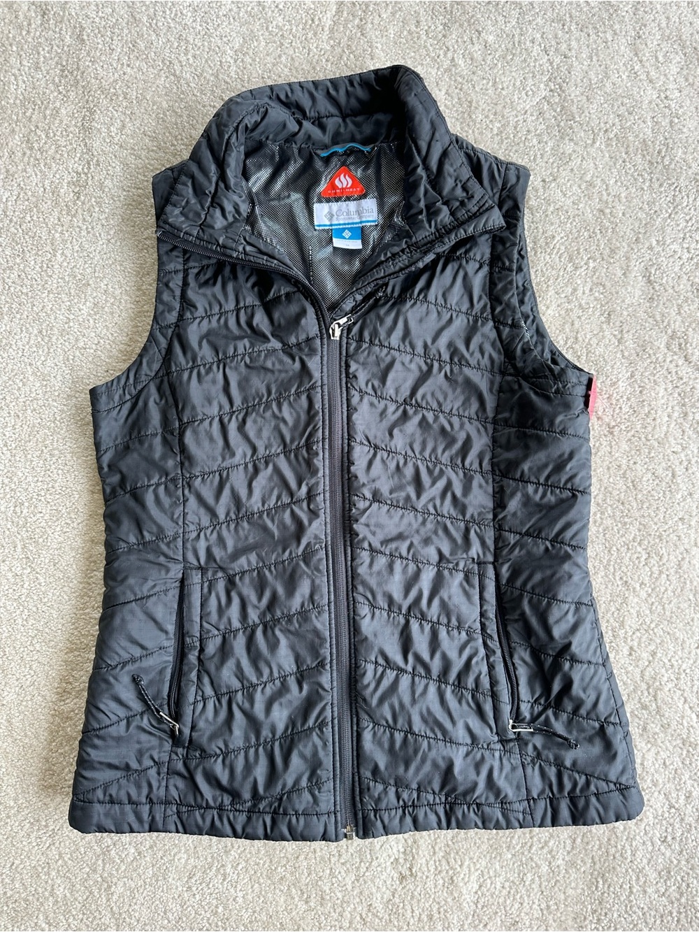 Columbia Black Quilted Women's Vest